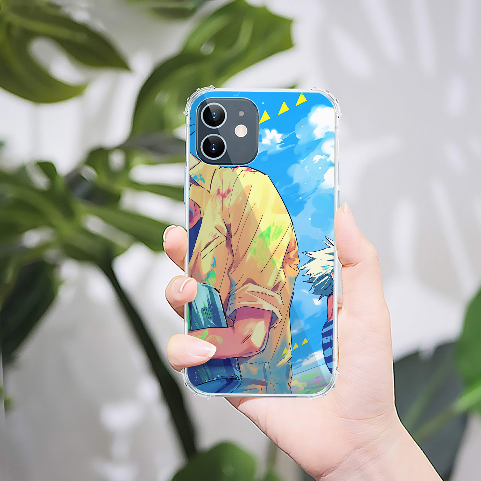 （画像用） ハイキュー!! Haikyu!! 【iPhone 12シリーズ対応】透明スマホケース（クリアソフトケース）
